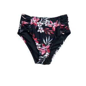 Bar Iii Tropical Escape High-Waist Bikini Bottoms Size XS NWT